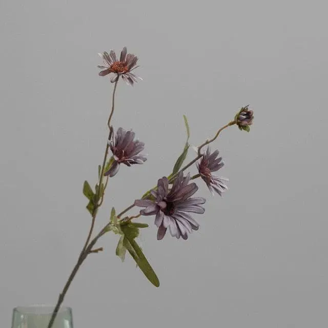 Silk Daisy Dandelion Ball Artificial Flowers