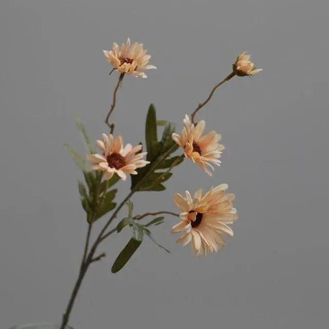 Silk Daisy Dandelion Ball Artificial Flowers