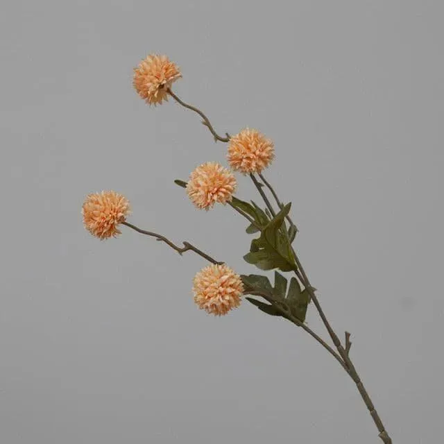 Silk Daisy Dandelion Ball Artificial Flowers