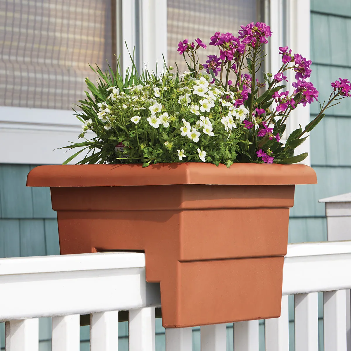 Small Over the Rail Planters
