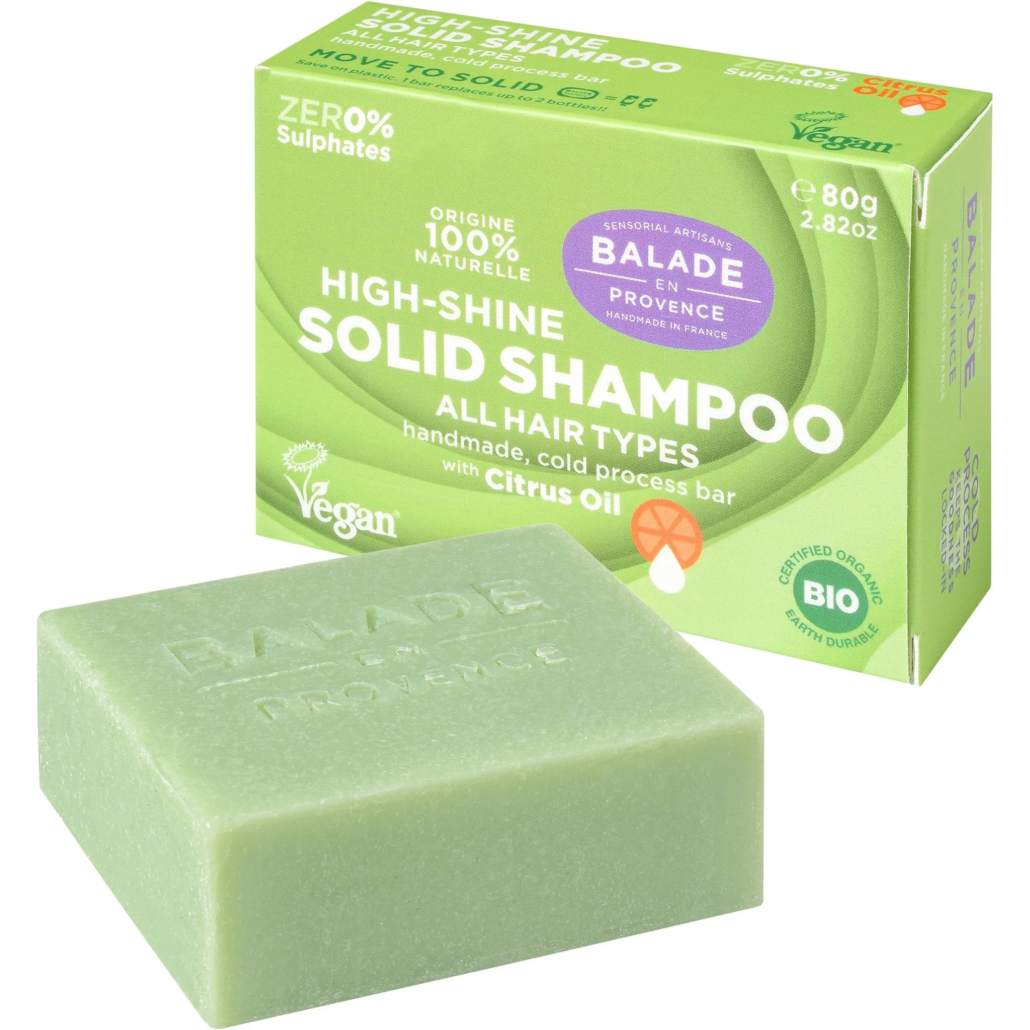 Solid Shampoo Bar | High Shine