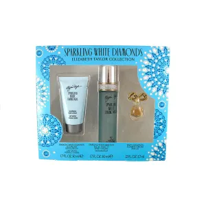 Sparkling White Diamonds 3 Pc. Gift Set for Women