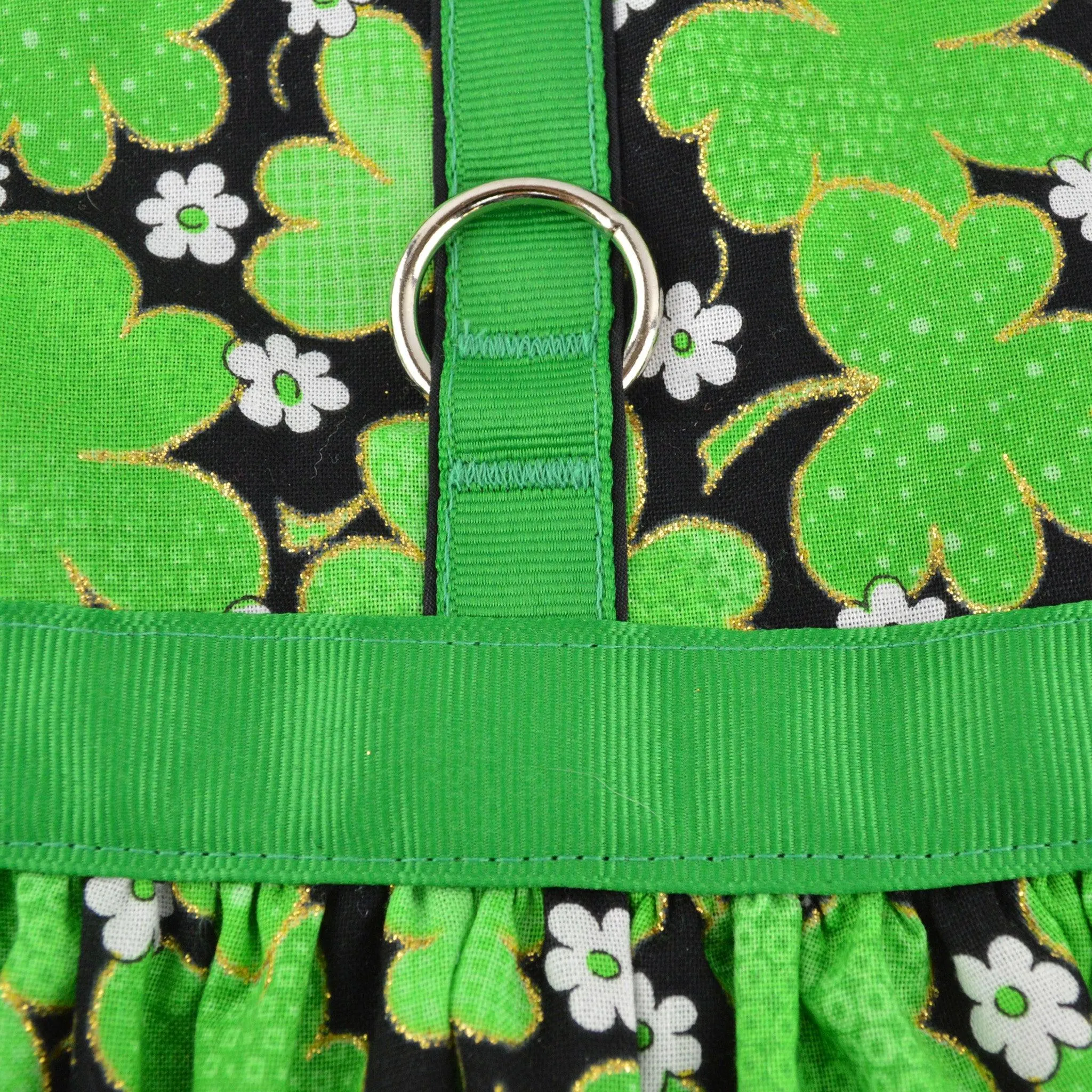 St. Patrick's Day Dog Harness Dress