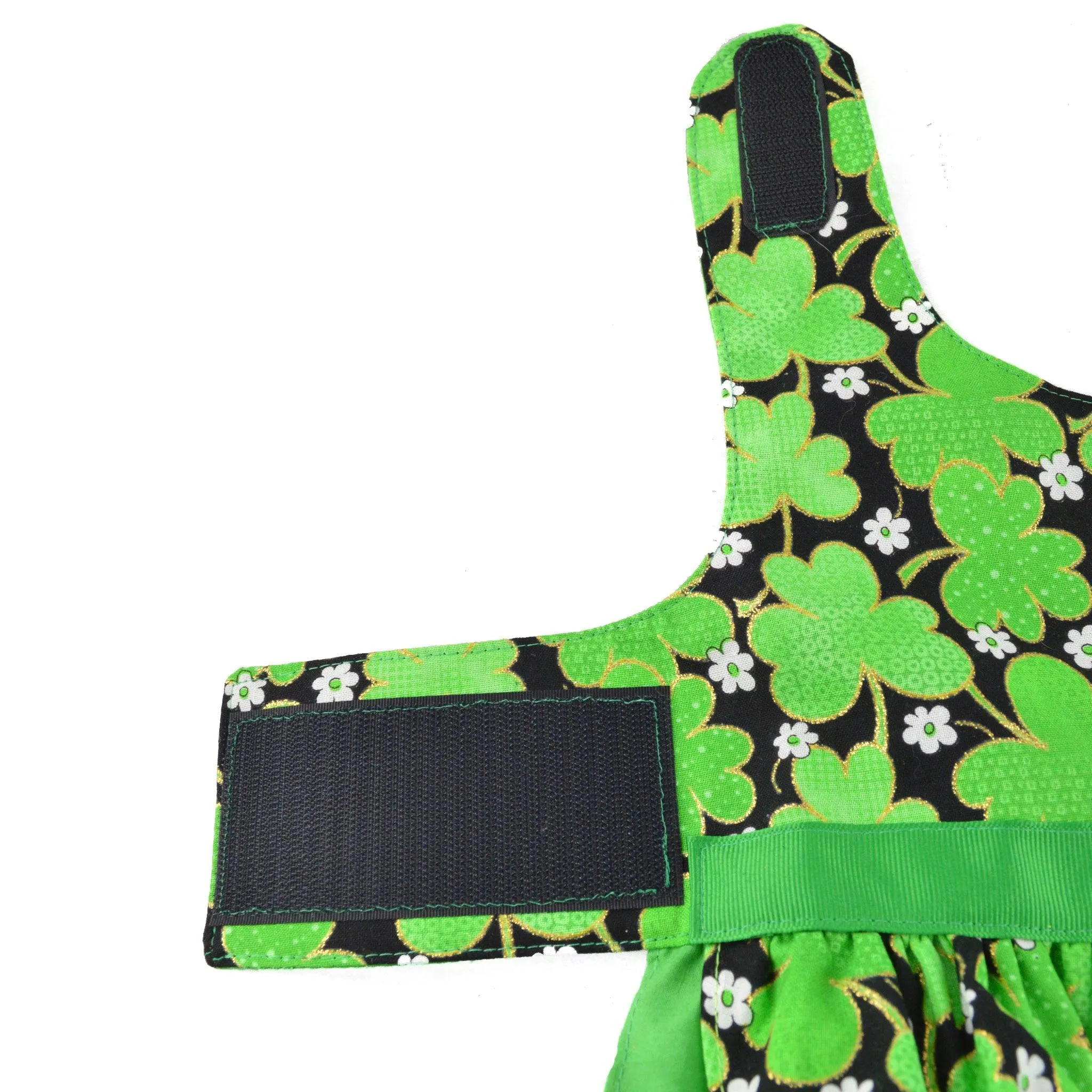 St. Patrick's Day Dog Harness Dress