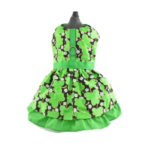 St. Patrick's Day Dog Harness Dress