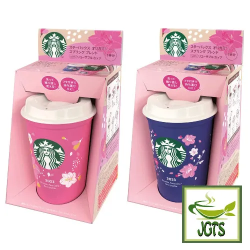 Starbucks Origami Personal Drip Coffee Spring Blend and Cup (Seasonal)