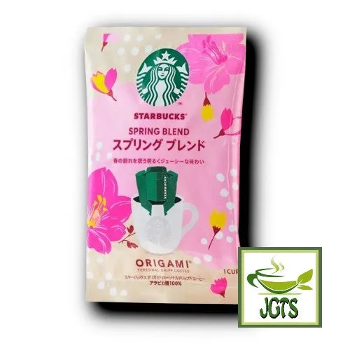 Starbucks Origami Personal Drip Coffee Spring Blend and Cup (Seasonal)