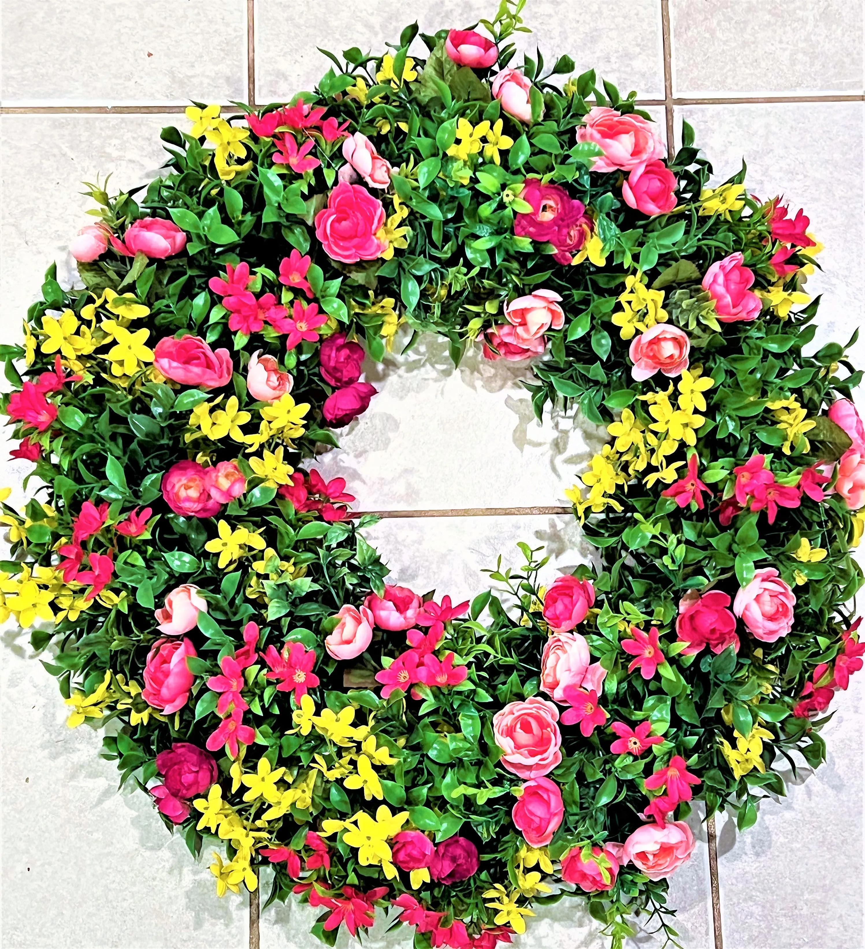Summer Dream Wreath 24" Long X 5" depth