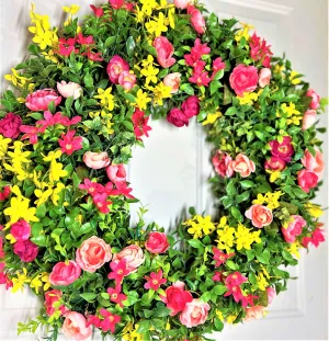 Summer Dream Wreath 24" Long X 5" depth