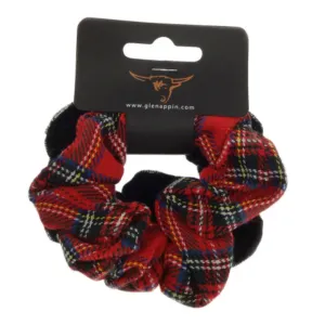 Tartan Hair Scrunchie 2pk