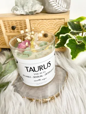 Taurus Candle