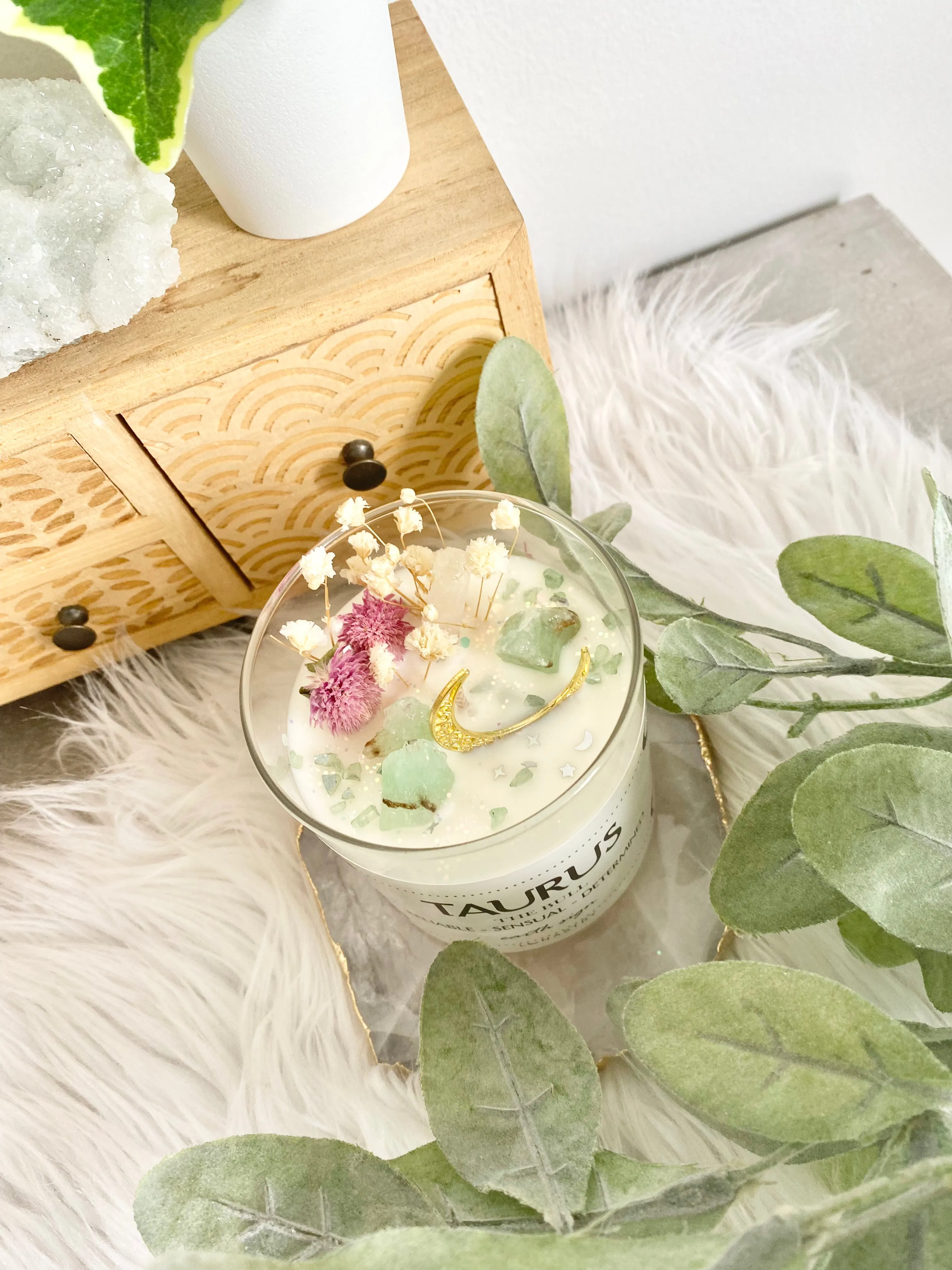 Taurus Candle