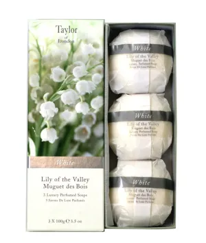 Taylor Of London Lily Of The Valley Muguet Des Boi Soap for Women
