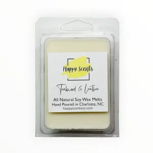 Teakwood & Leather Wax Melts