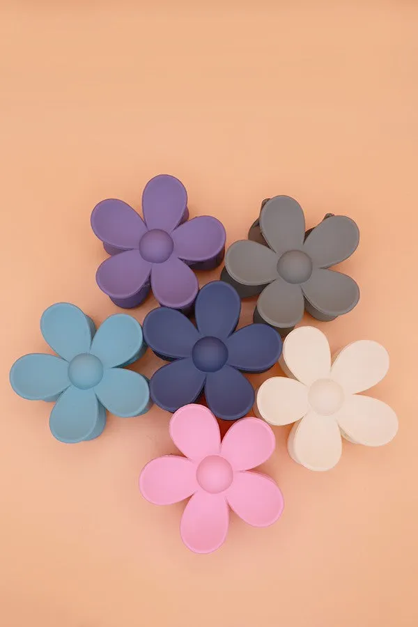 The Alyssa Flower Hair Claw Clip