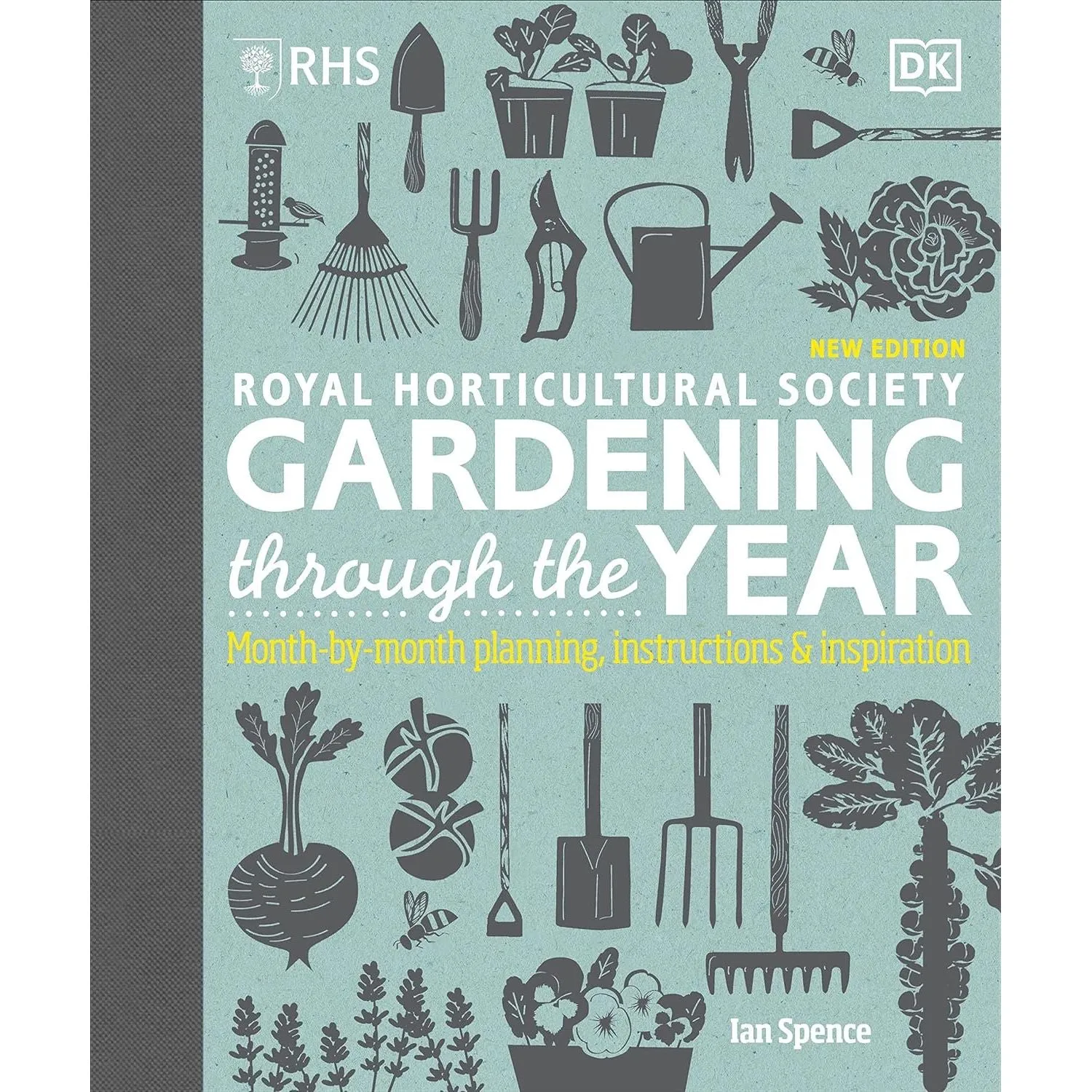 The Gardening Book: Monty Don & RHS Gardening Through the Year 2 Books Set (HB)