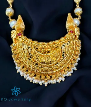 The Lakshanya Kokkethathi Silver Pearl Kodava Necklace