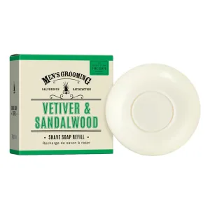 The Scottish Fine Soaps Company Vetiver & Sandalwood Shave Soap Refill 100g