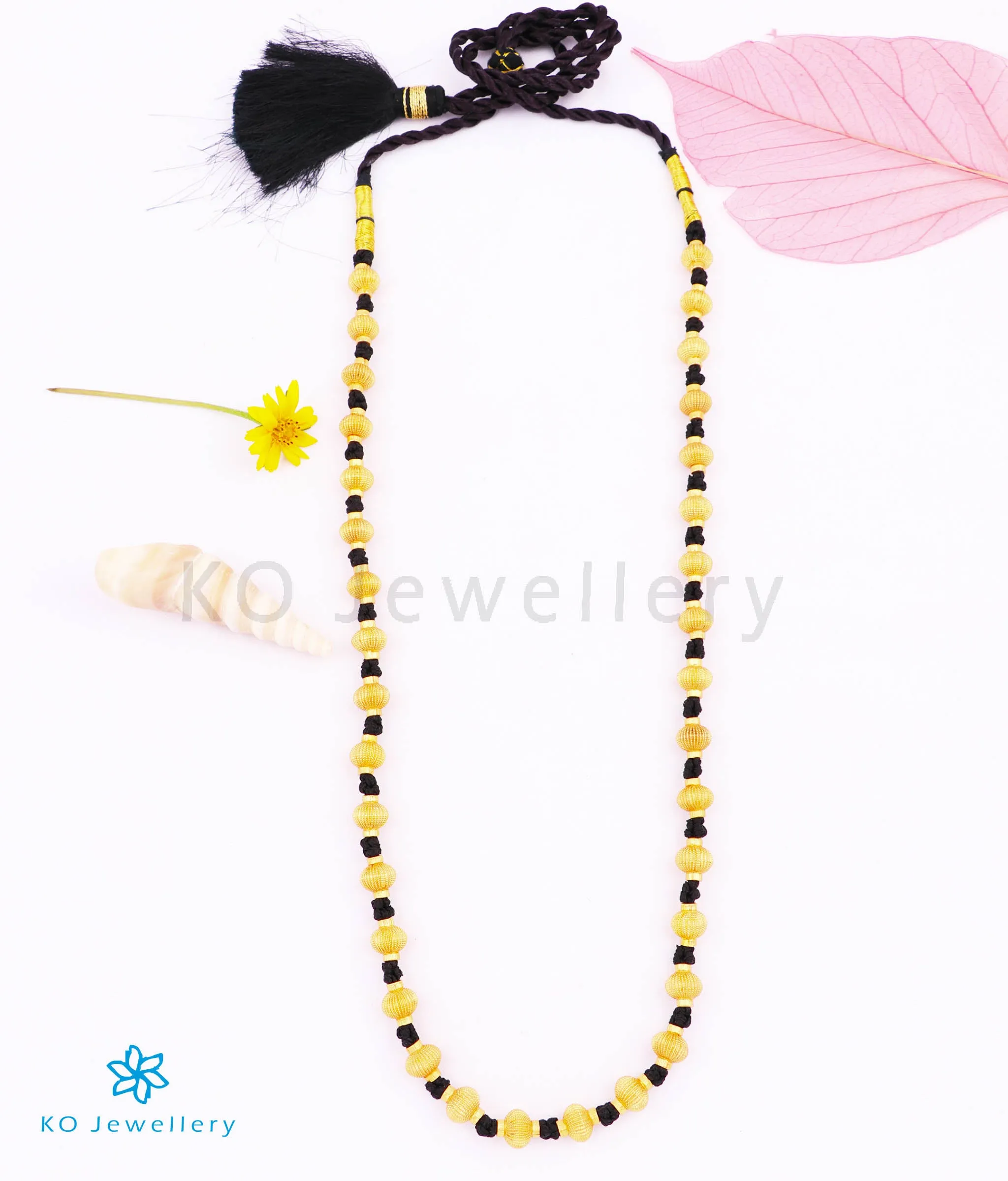 The Vaishnavi Jomale Silver Necklace (Black)