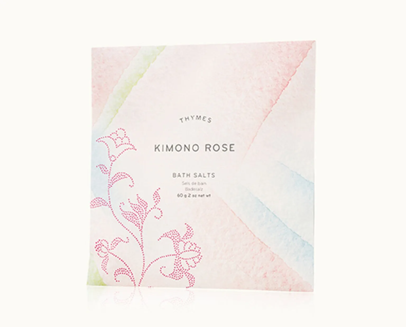 Thymes Kimono Rose Bath Salts Envelope