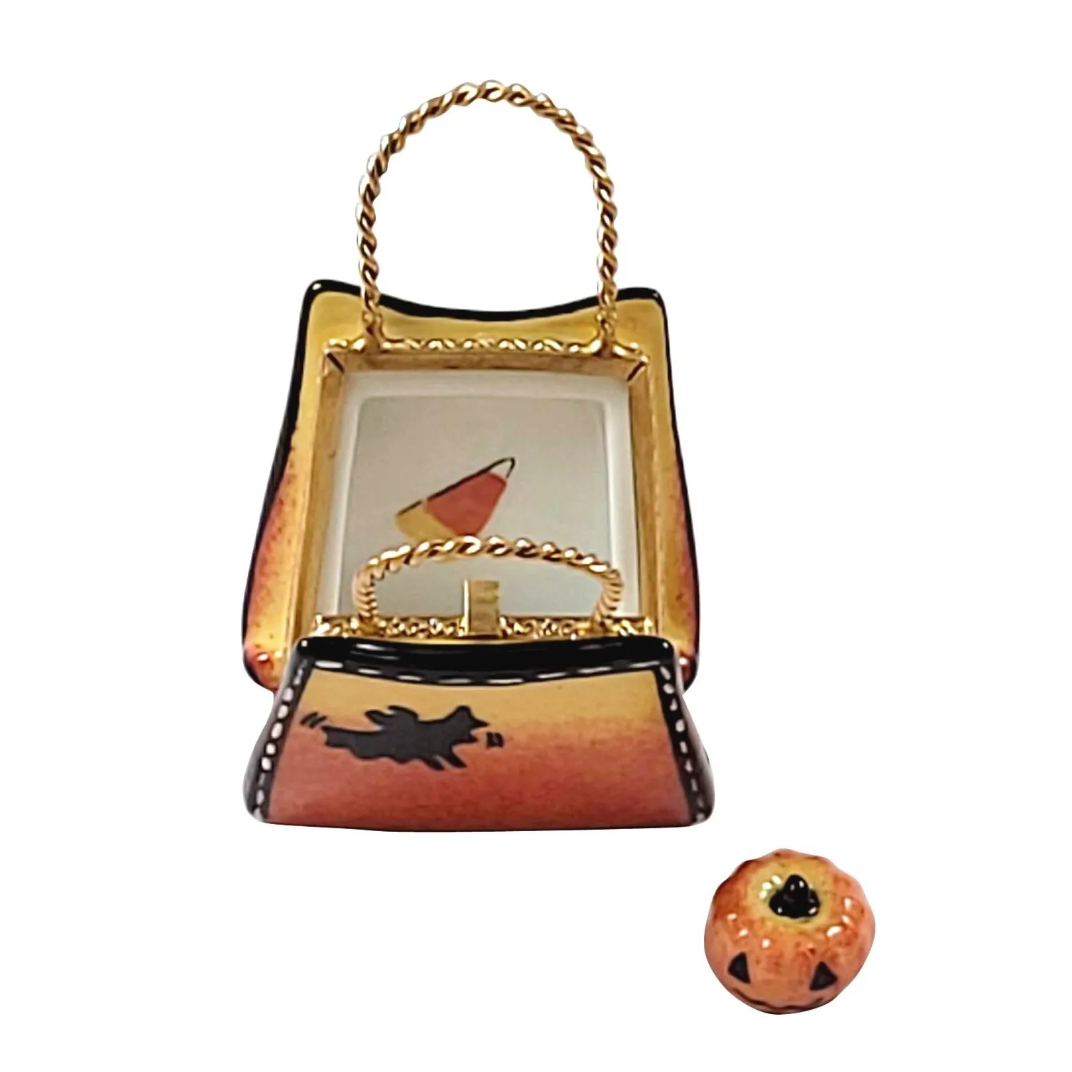 TRICK OR TREAT BAG w Candy Pumpkin