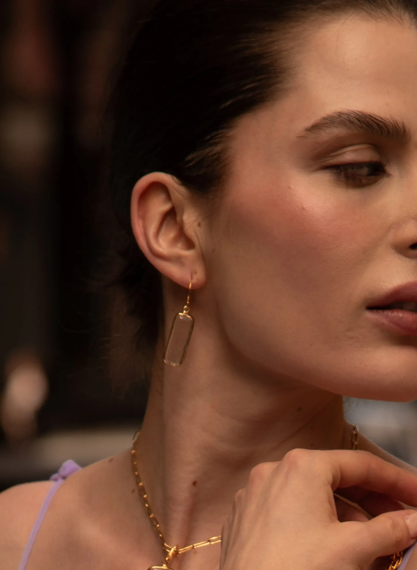 Umbo Drop Earrings