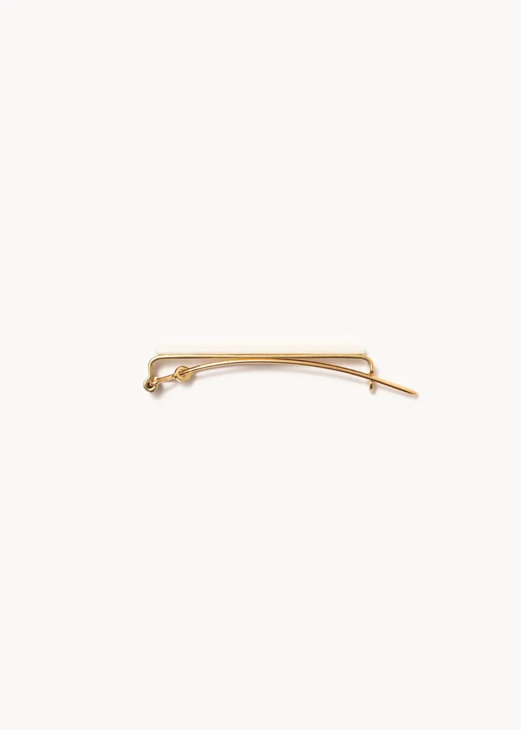 Undo Hairware Barretta in Ivory