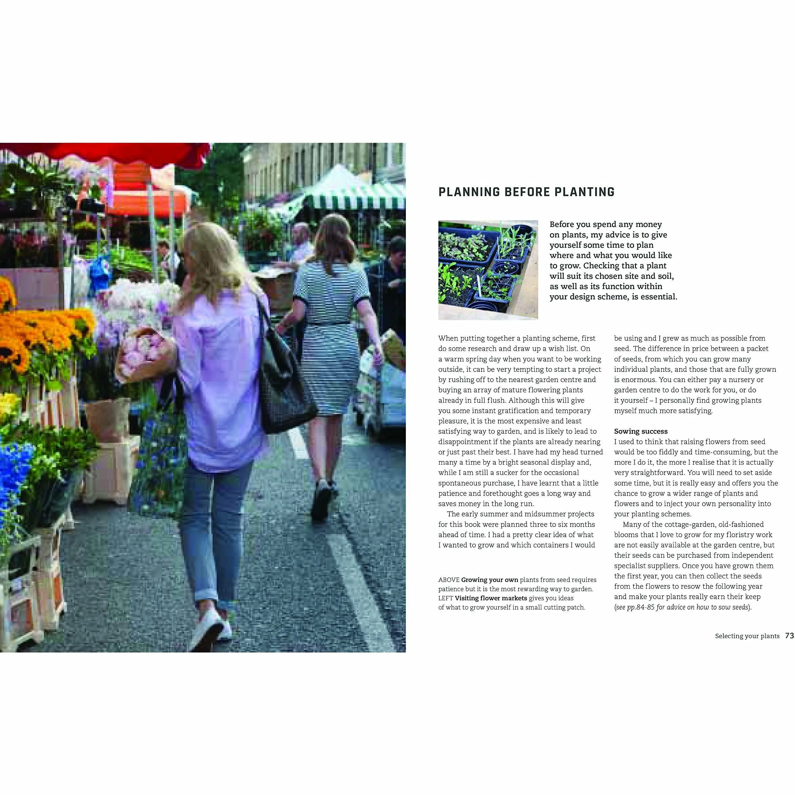 Urban Flowers: Creating abundance in a small city garden