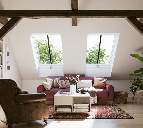 VELUX GCL FC08 2501H Heritage Conservation Roof Window (66 x 140 cm)