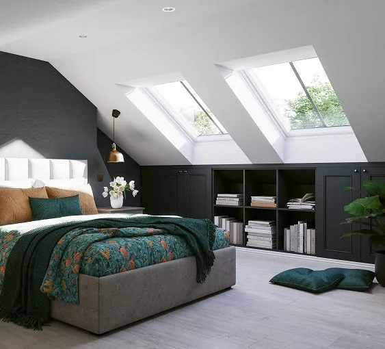 VELUX GCL FC08 2501H Heritage Conservation Roof Window (66 x 140 cm)
