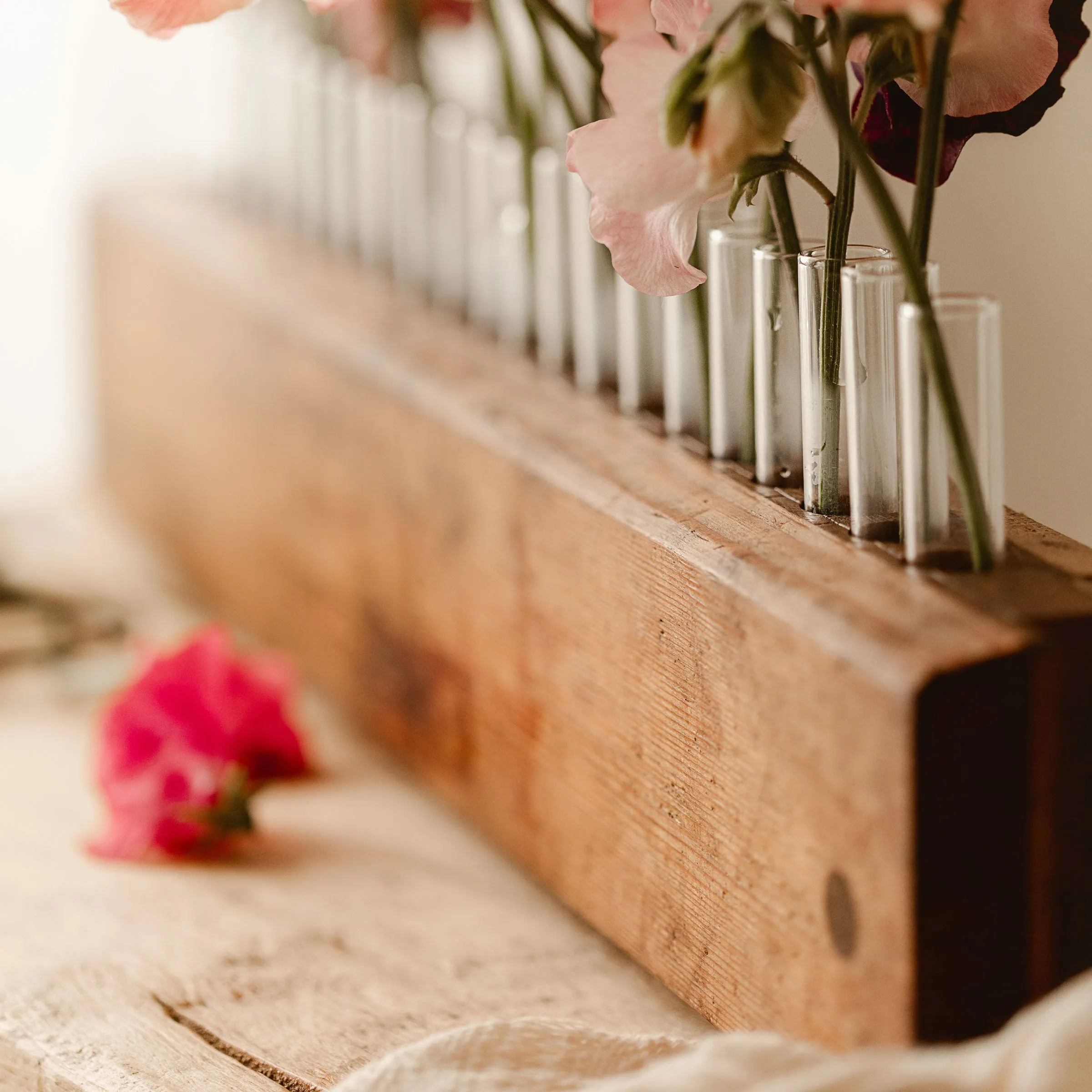 Vintage Cigar Press Flower Vase