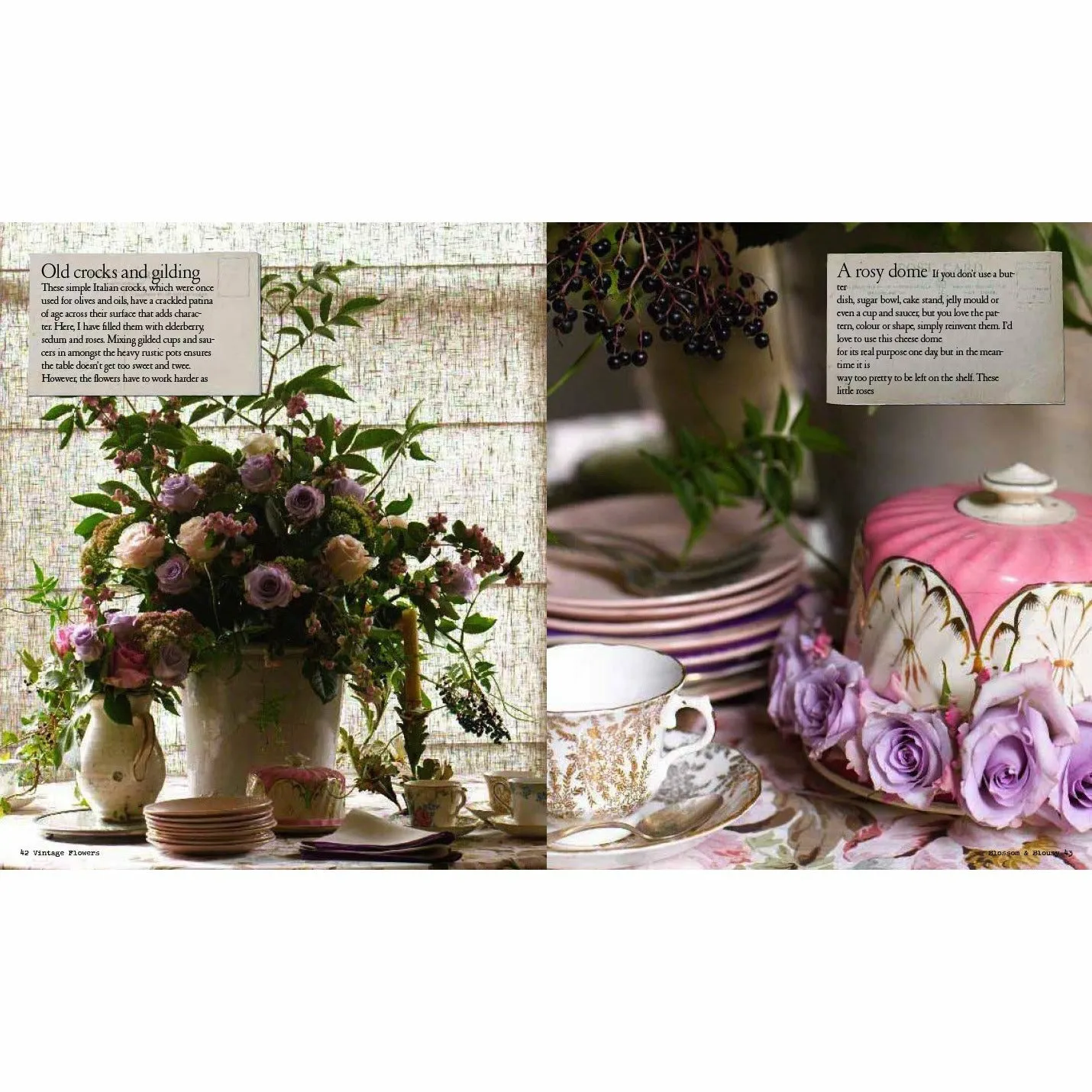 Vintage Flowers: Choosing, Arranging, Displaying