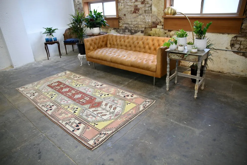 Vintage Milas Rug 4.2ftx8.2ft