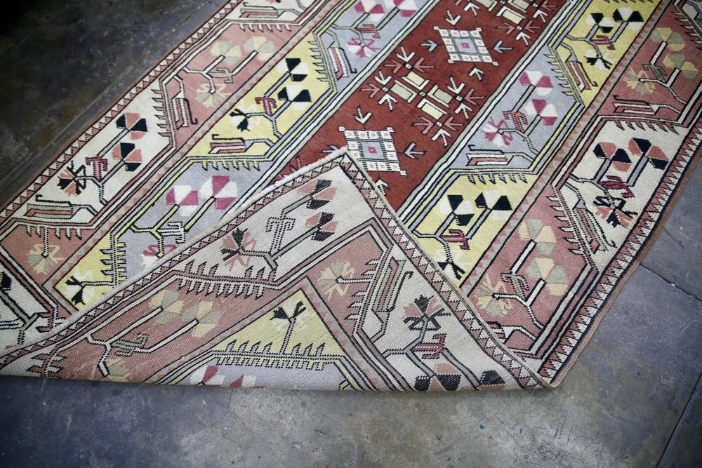 Vintage Milas Rug 4.2ftx8.2ft
