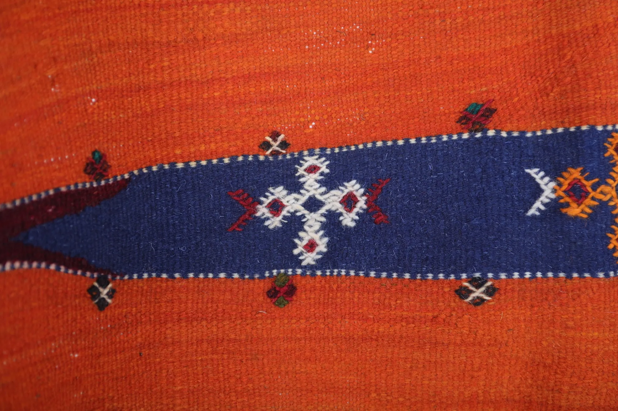 Vintage Moroccan Cape - Handmade Berber Wool Cloak