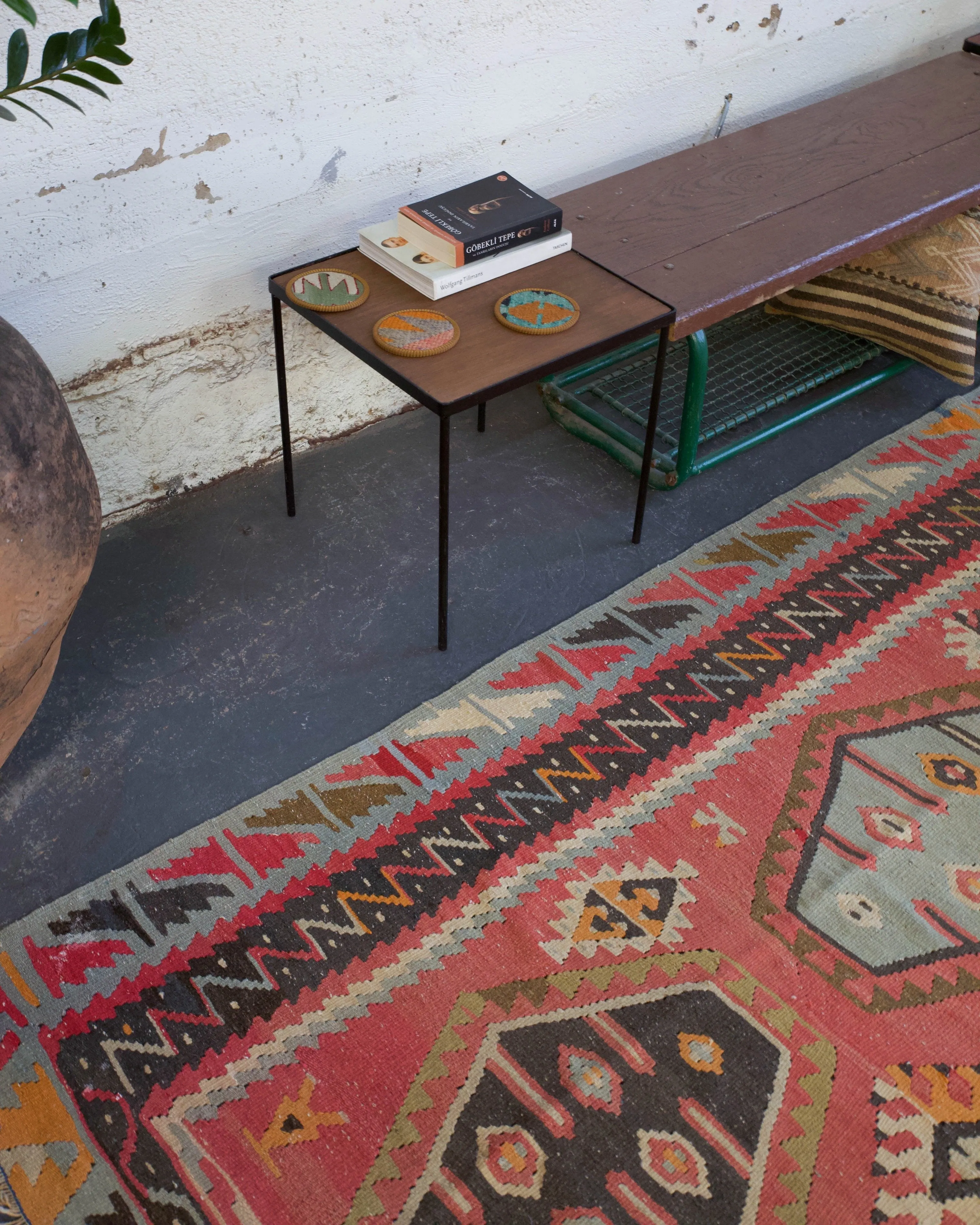 Vintage Sivas Sarkisla Kilim Rug 7'8"x11'10"