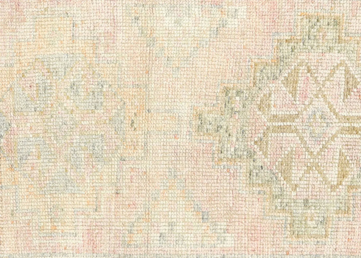 Vintage Turkish Oushak Runner - 2'11" x 11'1"