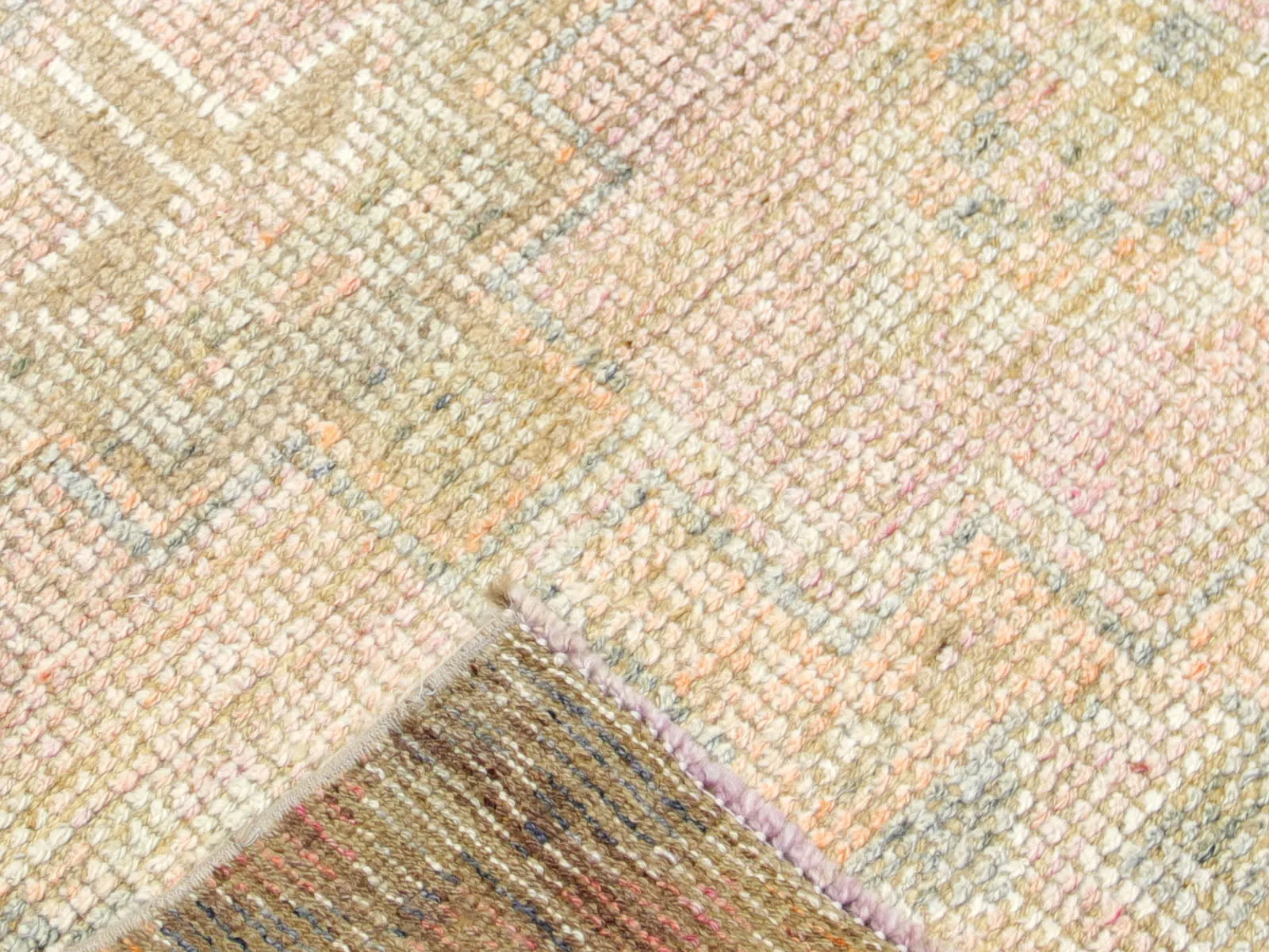 Vintage Turkish Oushak Runner - 2'11" x 11'1"