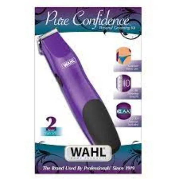 Wahl Purple Lady Groom Cordless Feminine Trimmer WT9807