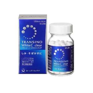 White C Clear 120 Tablets for 30 Days