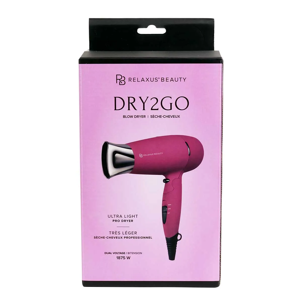 Wholesale Dry2Go Travel Blow Dryer (Various Colours)