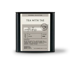 Winter Bliss Seasonal Tea Tin Gift (20 tea sachets)