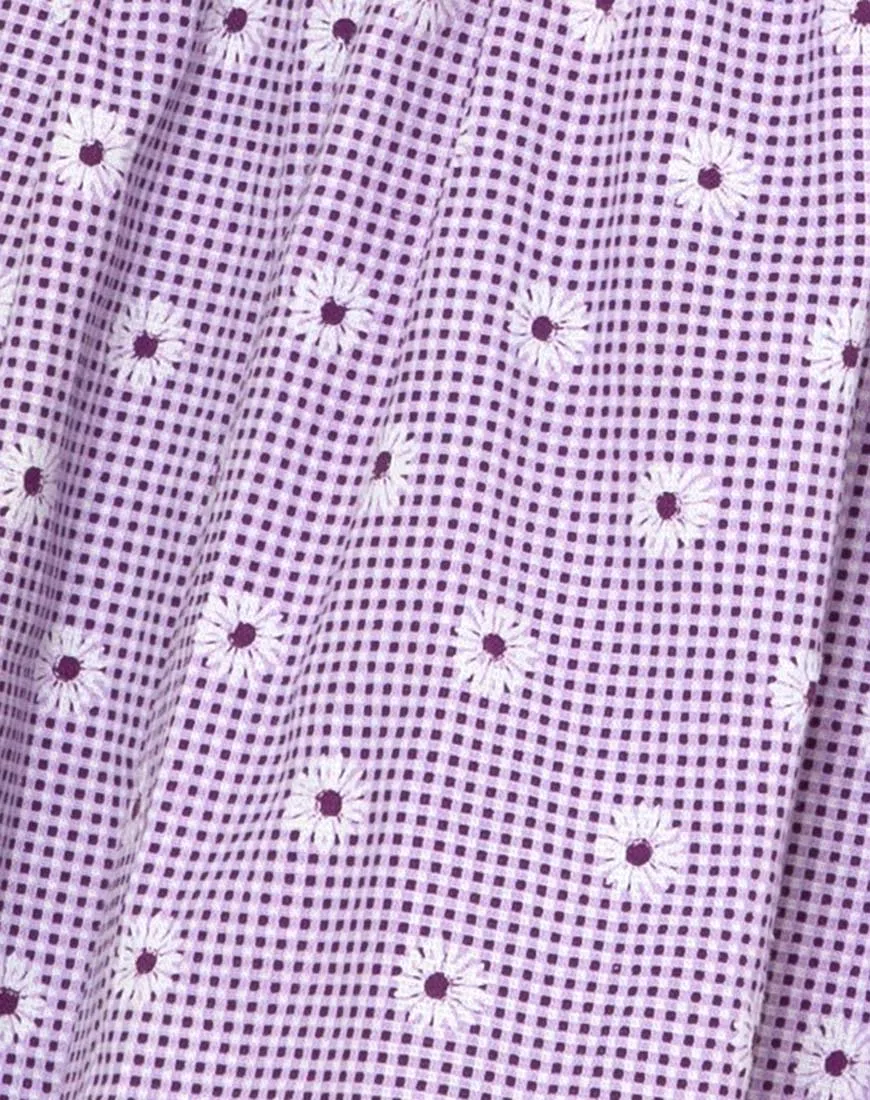 Wretta Dress in Daisy Field Lavender