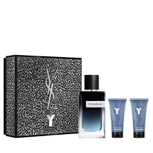 Yves Saint Laurent Y Gift Set For Men 100 ml EDP   50 ml Shower Gel   50 ml After Shave Balm