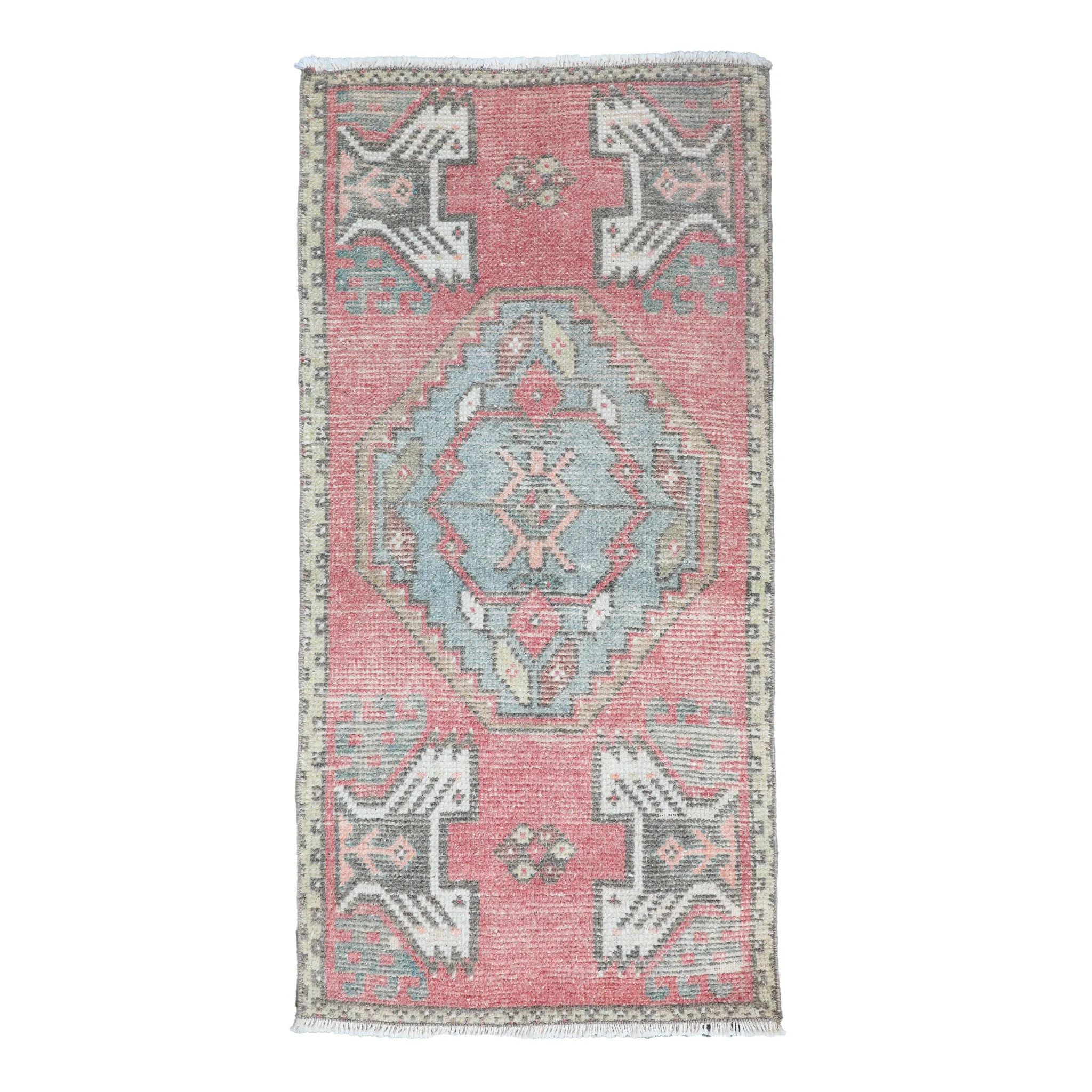ZM210 Handwoven Vintage Rug 1’6x3