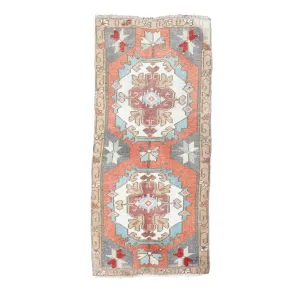 ZM274 Handwoven Vintage Rug 1’7x3'4